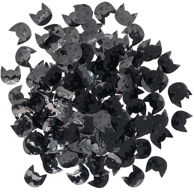 Confeti Gato - Negro 