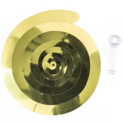 6 Guirnaldas Espirales - Oro. n1