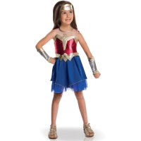 Disfraz de Wonder Woman Justice League - Talla Deluxe 5-6 aos