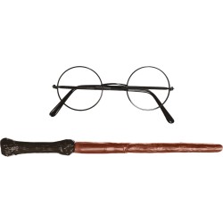 Disfraz Harry Potter  +  Varita  +  Gafas. n1