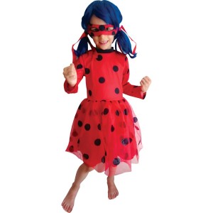 Disfraz de Miraculous Lady Bug Tutu Talla 5-8 aos