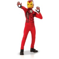 Disfraz de Iron Man Clsico + Guantes Talla 3-4 aos