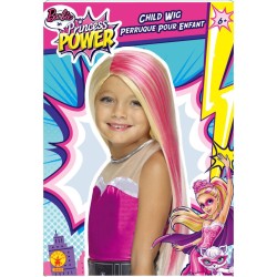 Peluca Barbie Super Sparkle Infantil. n1