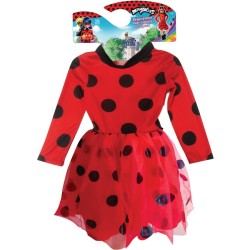 Vestido Miraculous Ladybug Tutu Talla 5-8 aos. n3