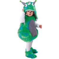Disfraz de extraterrestre verde talla 2-3 aos