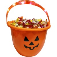 Tarro de caramelos iluminado
