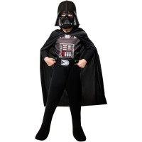 Disfraz cl�sico de Darth Vader, talla 5-6 a�os