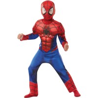 Disfraz de Spiderman de lujo, talla 7-8 a�os