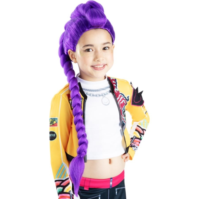 Peluca Rumi de K-Pop 