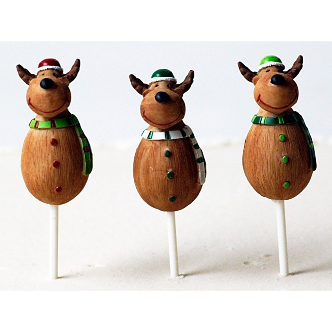 3 Picos de Alce (4 cm) - Poliresina 