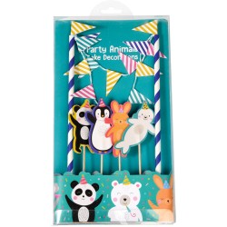 Kit de decoracin de Tartas de fiesta Panda. n1