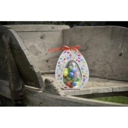 6 envoltorios de huevos de Pascua de confeti. n1