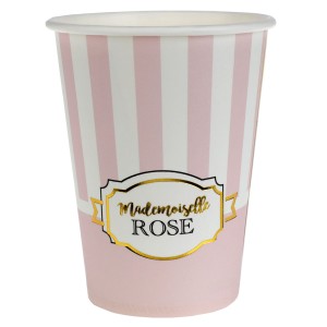 10 vasos Mademoiselle Baby Rose