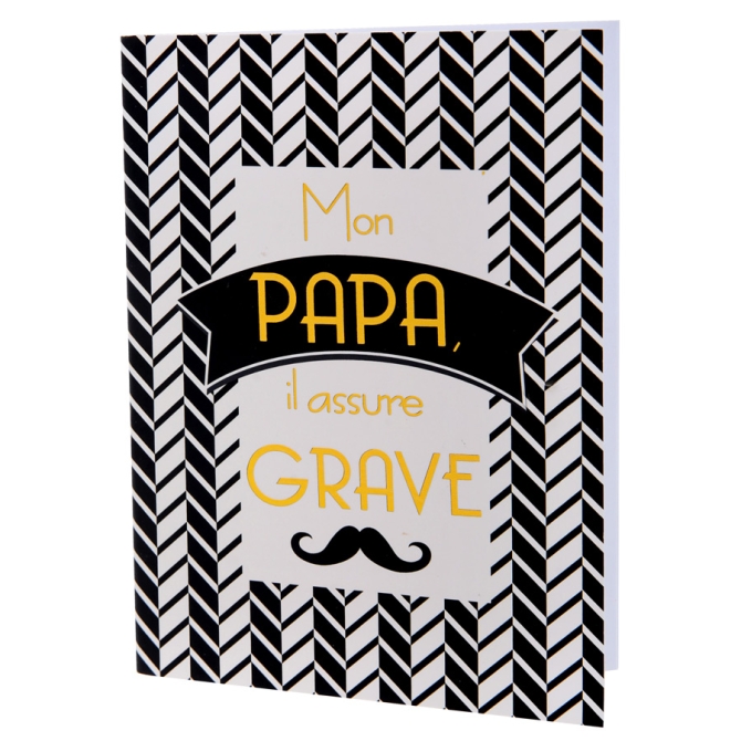 Cuaderno Mi Pap es serio (16 cm) 
