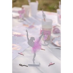 Centro de Mesa Bailarina (20 cm) - Madera. n1