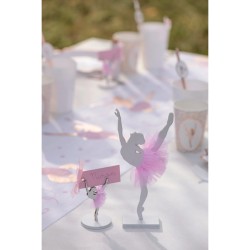 Centro de Mesa Bailarina (20 cm) - Madera. n3
