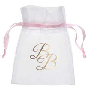 6 bolsas de pauelos pequeas (10 cm) - BB Rose