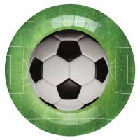 Contiene : 1 x 10 platos de ftbol verde