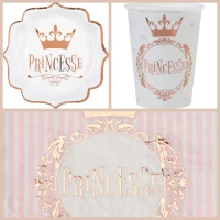 Caja de fiesta Princess Rose Gold