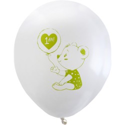 6 globos de cumpleaños de 1 año.. n°1