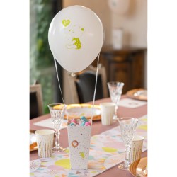 6 globos de cumpleaños de 1 año.. n°8