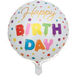 Caja grande para fiesta con globos de feliz cumpleaos. n4