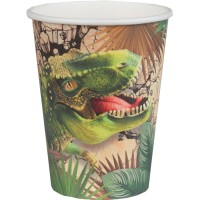 Contiene : 1 x 10 vasos de dinosaurio