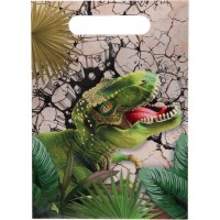 Contiene : 1 x 10 bolsas de regalo dinosaurios