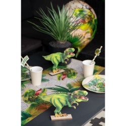 Decoracin de madera de dinosaurio. n2