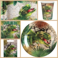 Caja de fiesta de dinosaurio grande