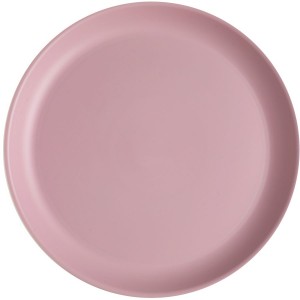 6 platos grandes de minerales rosas
