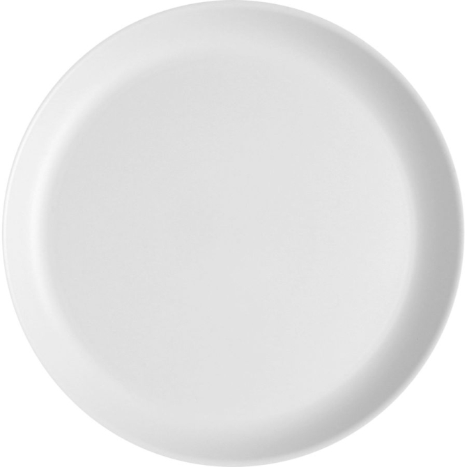6 Platos Minerales Blancos Grandes 