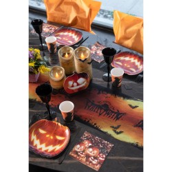 10 platos de espantapájaros de Halloween. n°2