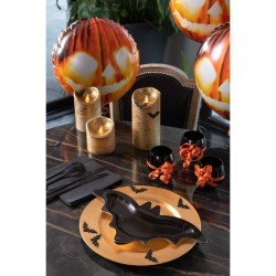10 Platos de Murciélagos de Halloween. n°1