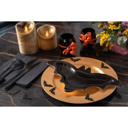 10 Platos de Murciélagos de Halloween. n°2
