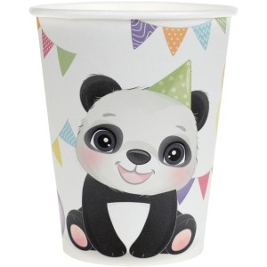 10 vasos Baby Panda