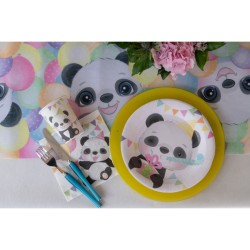 20 servilletas Baby Panda. n1