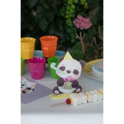 Decoracin de madera Baby Panda. n2