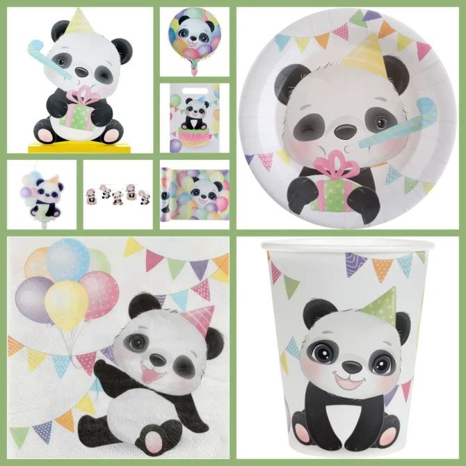 Caja de fiesta Maxi Beb Panda 