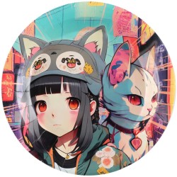 Caja de fiesta manga grande. n�1
