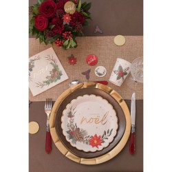 10 Tazas Navideñas Bajo Madera. n°2