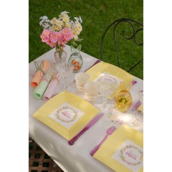 12 servilletas peque�as de primavera Feliz Pascua. n�4