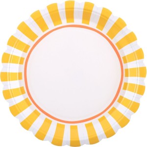 6 platos amarillos Dolce Vita