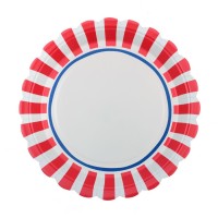 6 platos rojos Dolce Vita