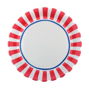 6 platos rojos Dolce Vita