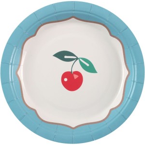 6 platos peque�os Dolce Vita azul cielo