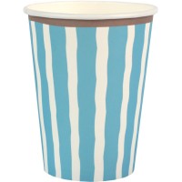 6 Vasos Dolce Vita azul cielo