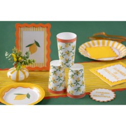 1 vaso reutilizable amarillo Dolce Vita. n�1