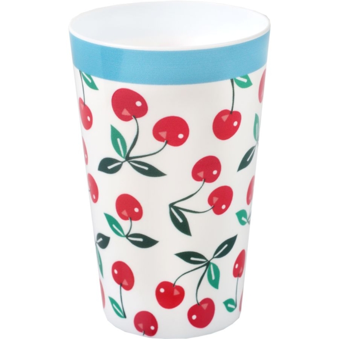 1 vaso reutilizable Dolce Vita,  azul cielo 