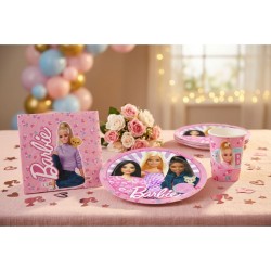 8 platos de Barbie. n�1
